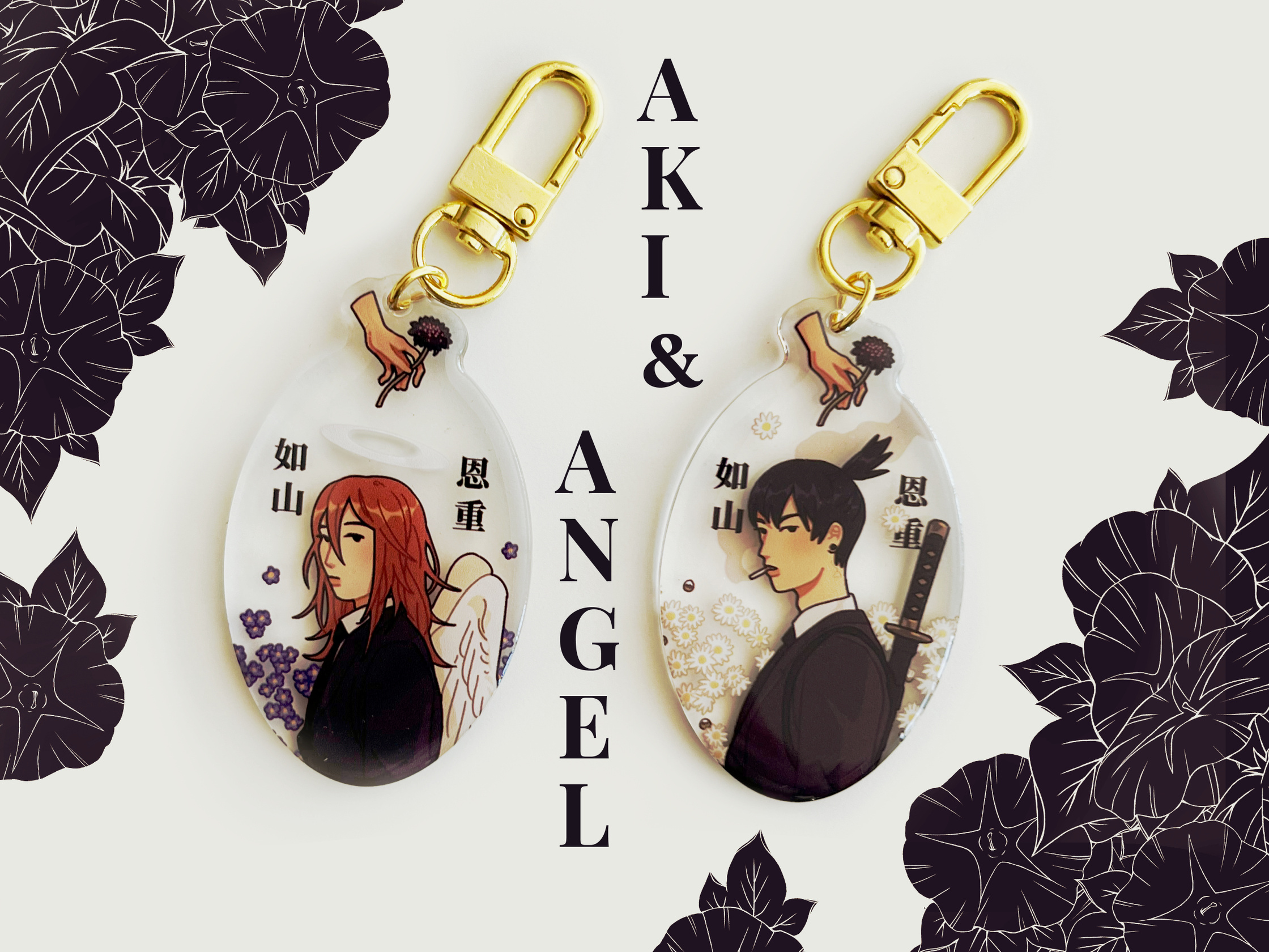 Aki &amp; Angel Charms