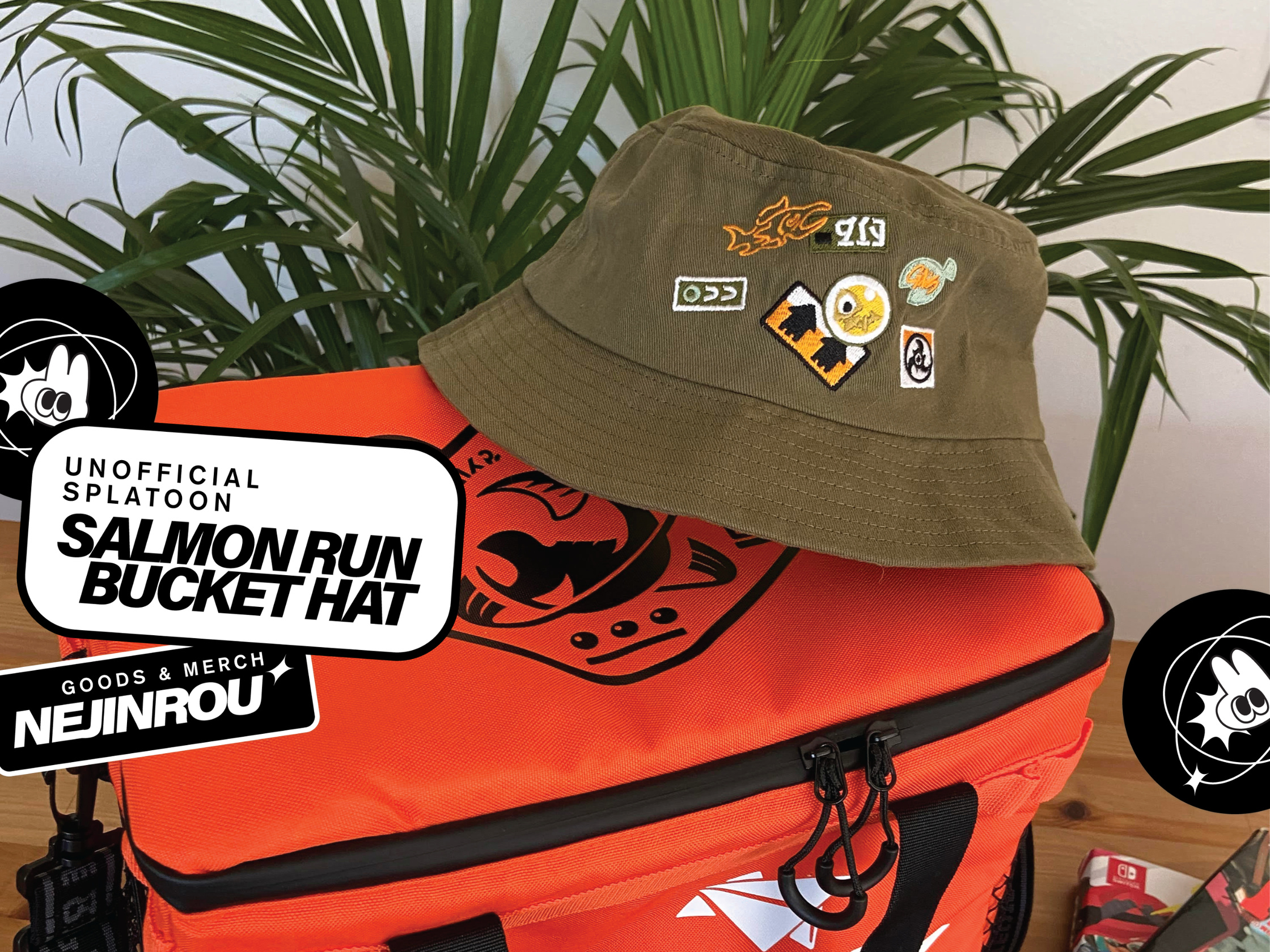 Salmon Run Bucket Hat