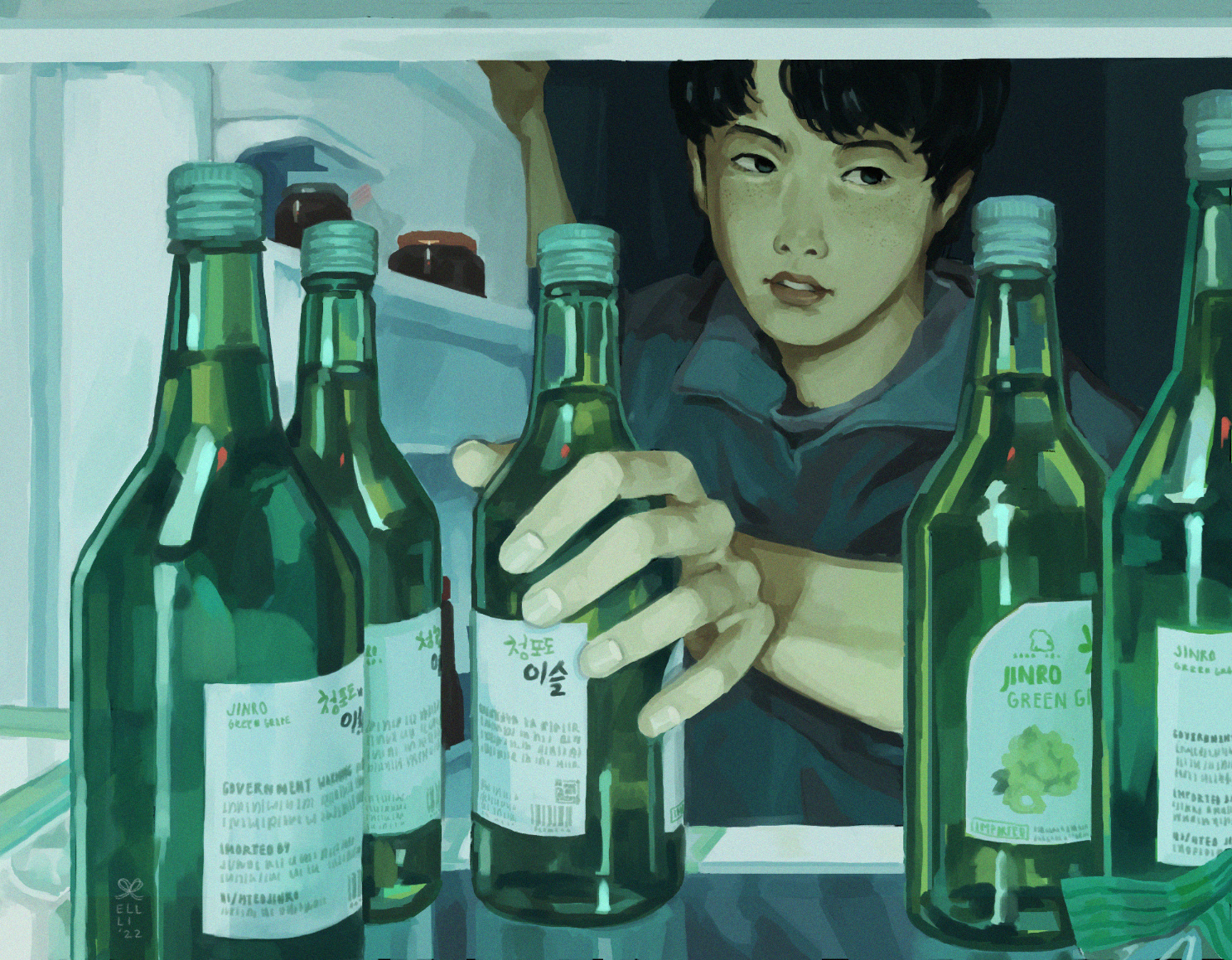"Stocked Fridge"